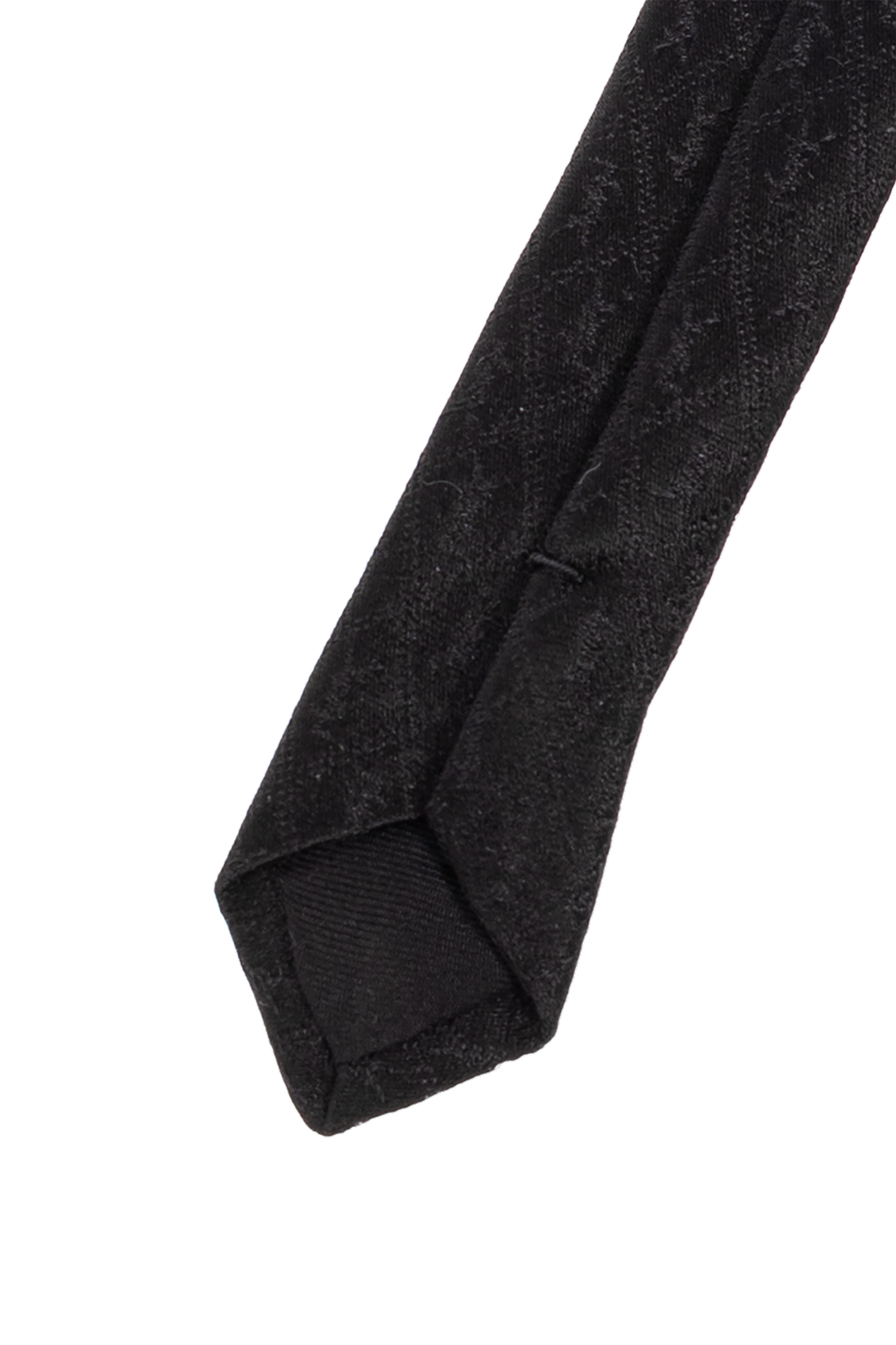 Black Silk tie with monogram Saint Laurent - Vitkac Italy
